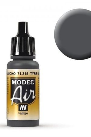 Vallejo 71315 18 ml. Tyre Black