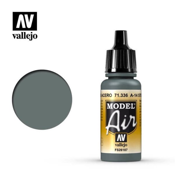 Vallejo 71336 18 ml. A-14 Steel Grey