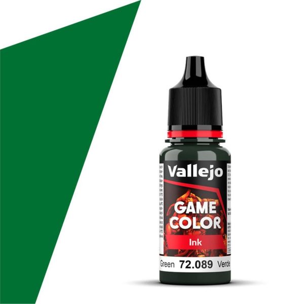 Vallejo 72089 18 ml. Green Ink