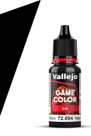 Vallejo 72094 18 ml. Black Ink