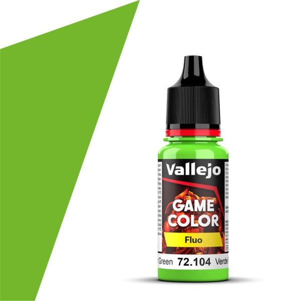 Vallejo 72104 18 ml. Fluorescent Green