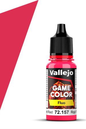 Vallejo 72157 18 ml. Fluorescent Red