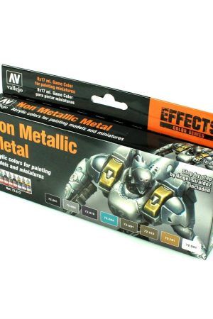 Vallejo 72212 8X18 ml. Non Metallic Metal