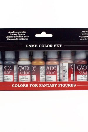 Vallejo 72303 8x18 ml. Metallic Colors