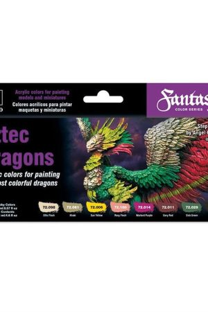 Vallejo 72306 8x18 ml. Aztec Dragons