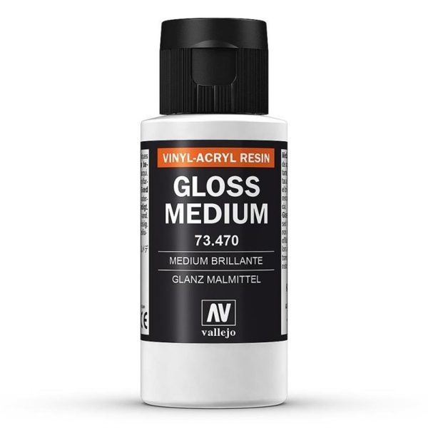 Vallejo 73470 60 ml. Gloss Medium (Parlaklaştırıcı)