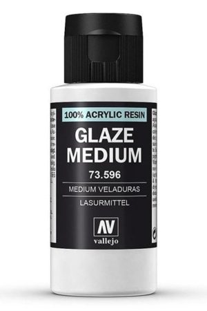 Vallejo 73596 60 ml. Glaze Medium (Şeffaflaştırıcı)