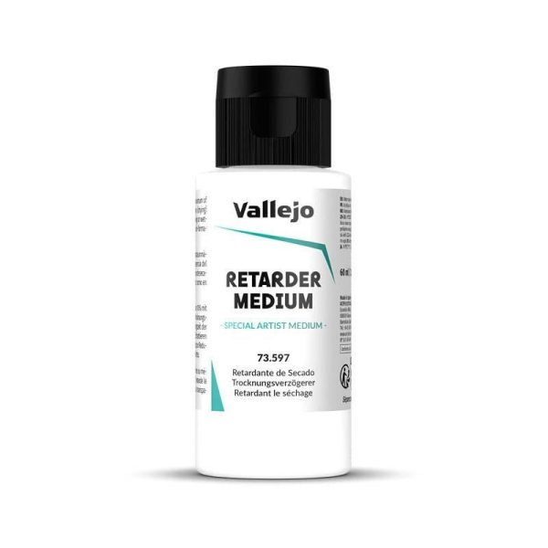 Vallejo 73597 60 ml. Retarder Medium (Kuruma Geciktirici)