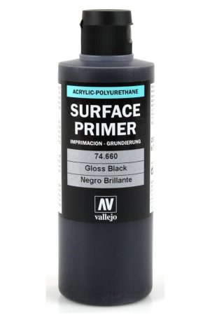 Vallejo 74660 200 ml. Gloss Black Primer