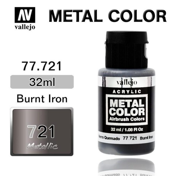 Vallejo 77721 32 ml. Burnt Iron