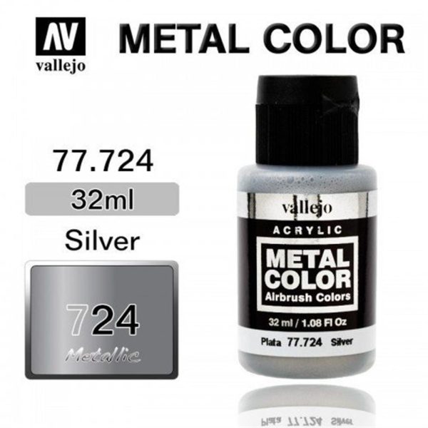 Vallejo 77724 32 ml. Silver