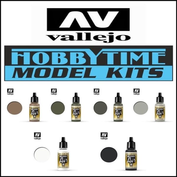 Hobbytime Vallejo Model Aır-Sea Camo Boya Seti-6 Adet 17 Ml. - Görsel 2