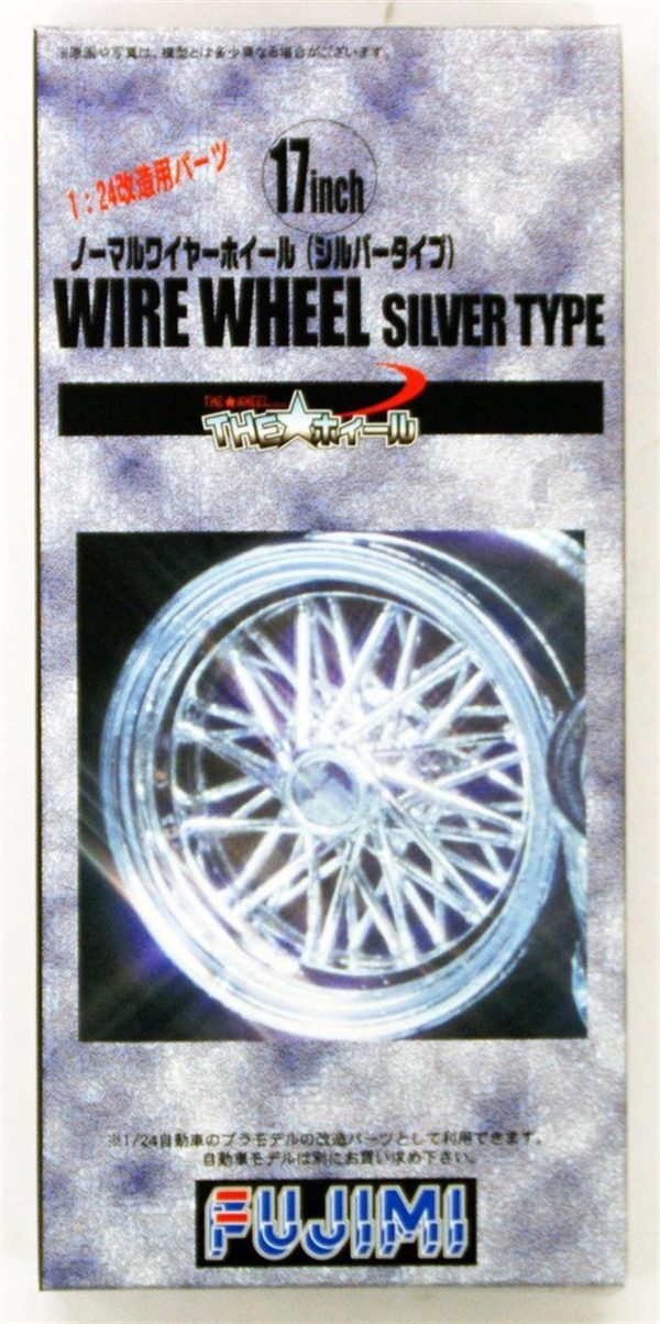 WHEEL-53 1/24 17 İNCHİ WİRE WHEEL (SİLVER)