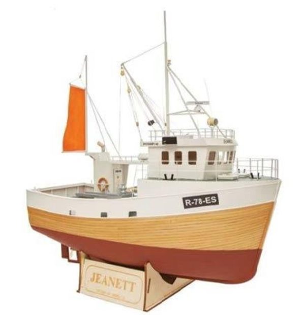 Türk Model 1/25 6010400 M/S Jeanett İskandinav Balıkçı Teknesi