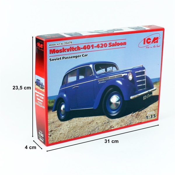 ICM Moskvitch-401-420 Saloon - Görsel 4