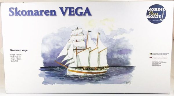 Türk Model 1/35 107 Vega Yelkenli