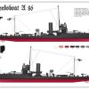 Mirage 350505 1/350 A 86 German Torpedoboat A/III Class - Görsel 4