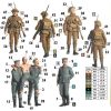 British And German Soldiers