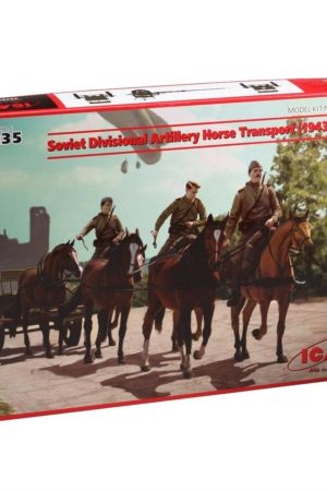 ICM 35482 Soviet Divisional Artillery Horse Transport