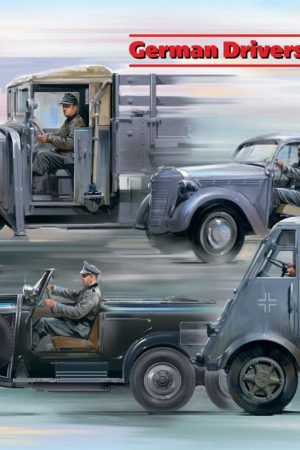 ICM 35642 German Drivers (1939-1945) (4 figures) (100%
