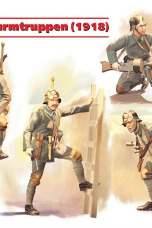 ICM 35692 German Sturmtruppen (1918) (4 figures)  Ger