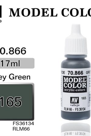 Vallejo 70866 18 ml. (165) Grey Green-Matt
