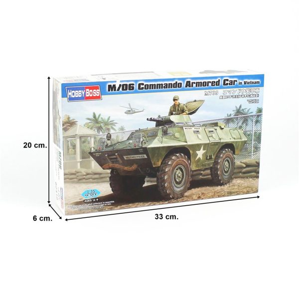 Hobbyboss 82418 1/35 M706 Zırhlı Personel Taşıyıcı - Görsel 5