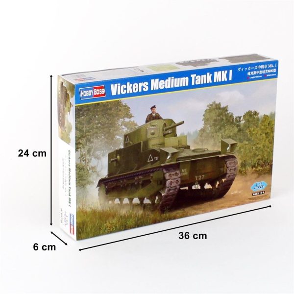 Hobbyboss 83878 Vickers Mk.1 Tankı - Görsel 5