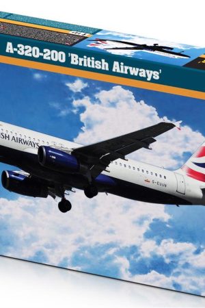 Mistercraft F009 1/125 A-320-200 British Airways Yolcu Uçağı Plastik Model Kiti