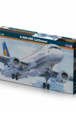 Mistercraft F008 1/125 A-320-200 Lufthansa Yolcu Uçağı Plastik Model Kiti