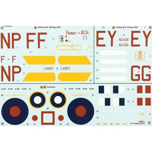 Airfix A06013 Hp Halifax B III - Görsel 4