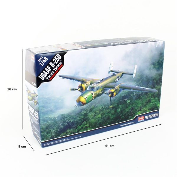 Academy 12328 USAAF B-25D - Görsel 5