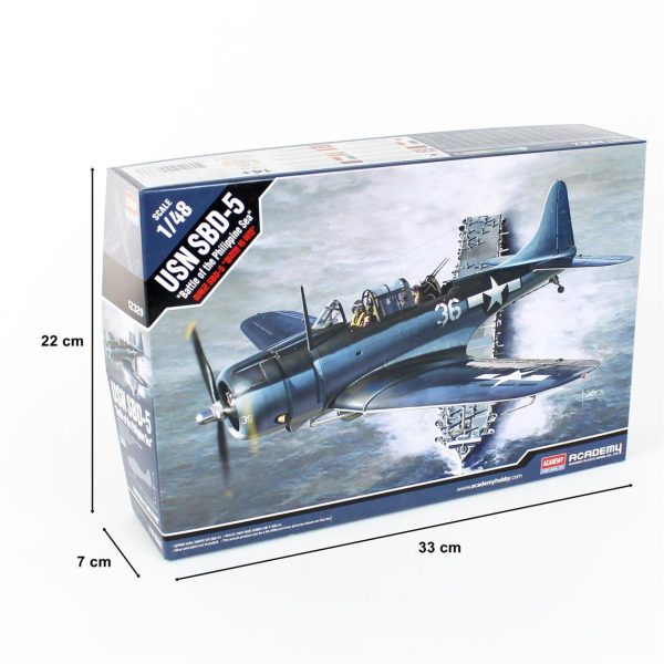 Academy 12329 USN SBD-5 - Görsel 4