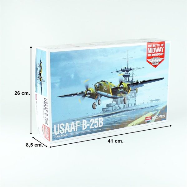 Academy 12336 1/48 USAAF B-25B Battle of Midway - Görsel 5