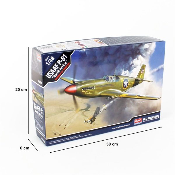 Academy 12338 USAAF P-51 - Görsel 5