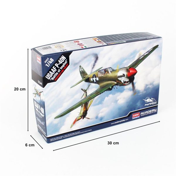 Academy 12341 USAAF P-40N - Görsel 5