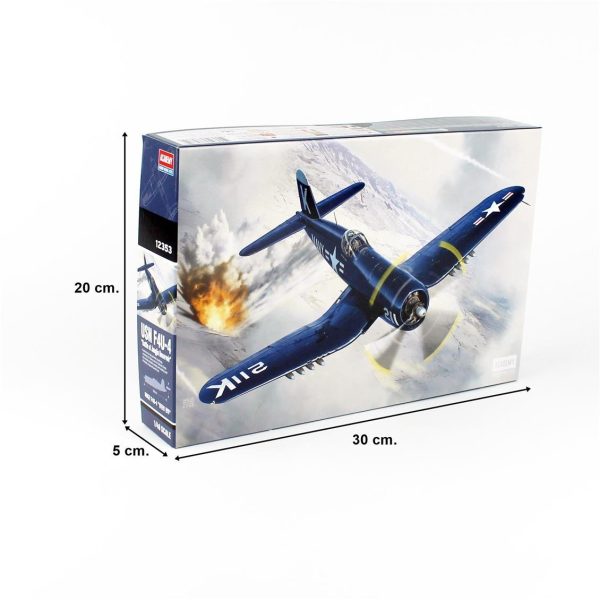 Academy 12353 1/48 Vought F4U-4 Corsair - Görsel 5