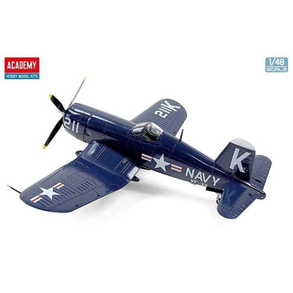 Academy 12353 1/48 Vought F4U-4 Corsair - Görsel 4