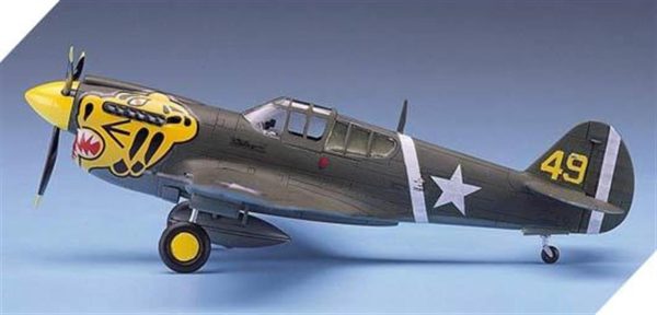 Academy 12468 P-40E Warhawk - Görsel 4