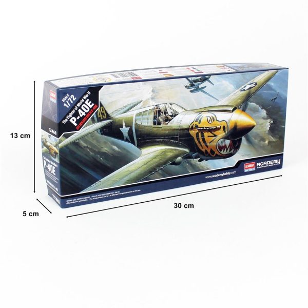 Academy 12468 P-40E Warhawk - Görsel 5