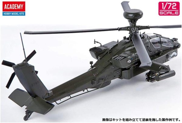 Academy 12551 ABD Kara Kuvettleri AH-64D Blok II Geç Dönem Helikopter - Görsel 4