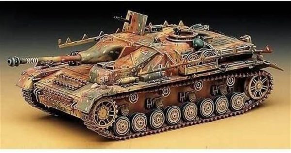 Academy 13235 Alman Sturmgeschütz IV Tank - Görsel 4