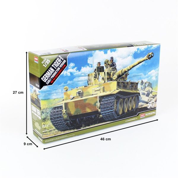 Academy 13239 German Tiger-I - Görsel 5