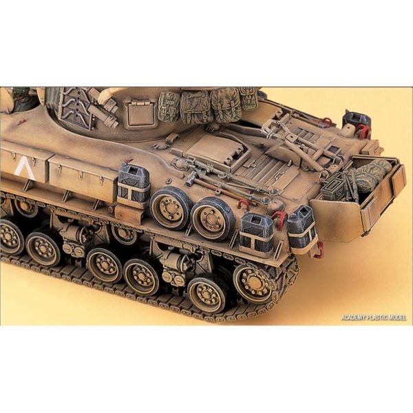 Academy 13254 I.D.F. M-51 Super Sherman Tankı - Görsel 4