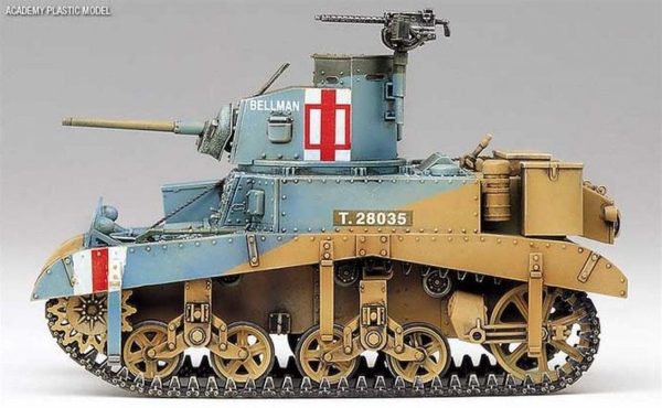 Academy 13270 British M3 Stuart Honey Tankı - Görsel 4