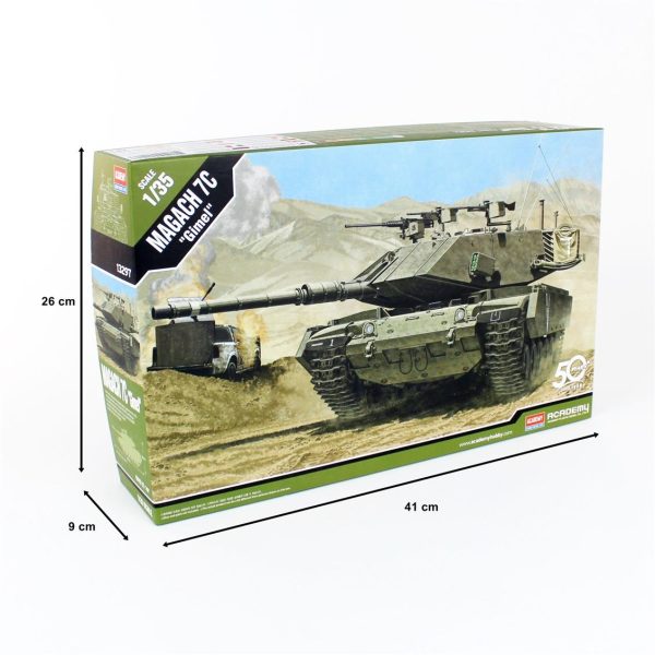 Academy 13297 İsrail Magach 7C Gimel Tankı - Görsel 5