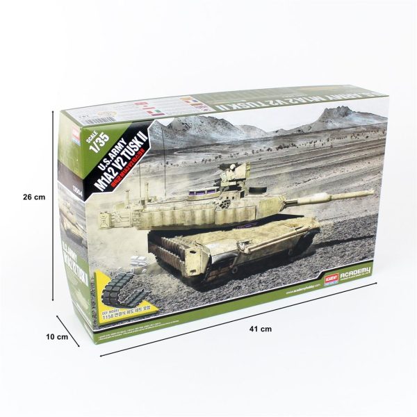 Academy 13504 1/35 M1A2 Abrams SEP v.2 TUSK II Tankı - Görsel 5