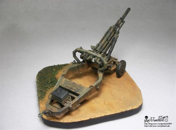 AFV Club AF35006 1/35 M102 105mm HOWITZER Obüs - Görsel 4