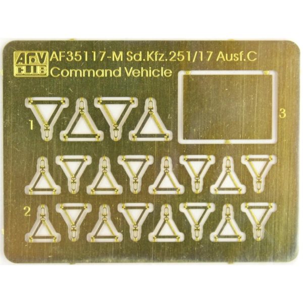 AFV Club AF35117 1/35 Sd.Kfz. 251/17 Ausf. C - Görsel 5