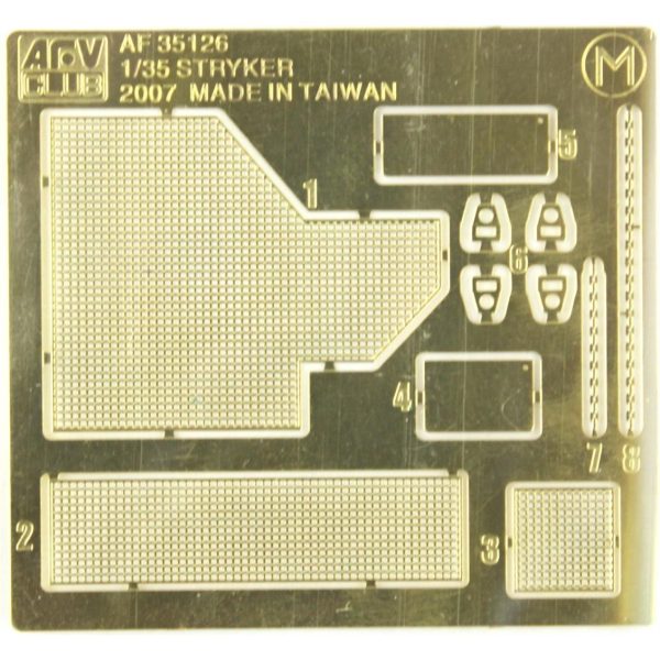 AFV Club AF35132 Stryker M1132 Engineer Squad Vehicle SMP Surface Mine Plow Mayın Temizleme Aracı - Görsel 4